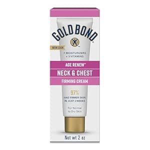 3170KYPEbJL._SX300_SY300_QL70_ML2_ Gold Bond Age Renew Neck & Chest Firming Age Renew Cream, 2 oz., Clinically Tested Skin Firming Cream
