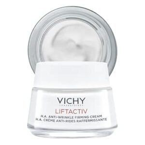 4137Jqi1kZL._SY445_SX342_QL70_ML2_ Vichy LiftActiv H.A. Anti-Wrinkle Firming Cream, Anti Aging Face Cream With Vitamin C & Hyaluronic Acid, Smoothing & Firming For Wrinkles, Visibly Plumps Skin & Improves Radiance