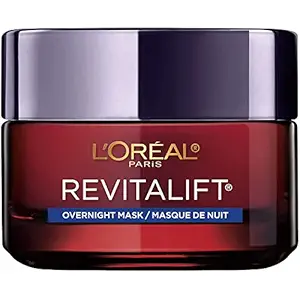 41j-mWeBBWL._SX300_SY300_QL70_FMwebp_ L'Oreal Paris Revitalift Triple Power Anti-Aging Overnight Mask, Pro Retinol, Hyaluronic Acid & Vitamin C, Reduce Wrinkles 1.7 Oz