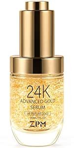 41uc-s3onDL._SX300_SY300_QL70_ML2_ 24K Gold Anti Aging Face Serum Moisturizer Enriched with Vitamin C Serum, Hyaluronic Acid, Vitamin E Cream for Day and Night Wrinkle Reduction, Re-Activate Skin Youth (1FL.OZ)