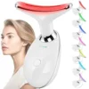 Facial Massager Red-Light-Therapy-for-Face and Neck, Face 𝖲 culpting Wand with 7 Color