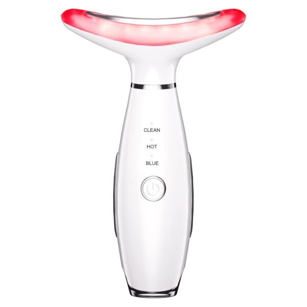 5106bO-rMlL._SL1500_ 3-in-1 Beauty Massager for Face and Neck, Based on Triple Action LED, Thermal, and Vibration Technologies for Skin Care,Improve,Firm,Tightening and Smooth