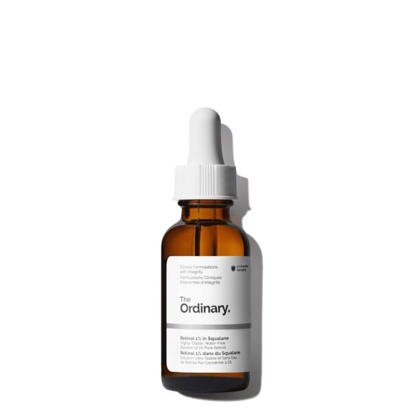 The Ordinary Retinol 1% in Squalane, High-Strength Retinol Serum for Anti-Aging and Skin Smoothing