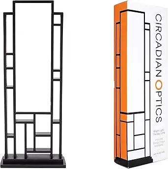 6106vSHbWpL.__AC_SY445_SX342_QL70_FMwebp_ Circadian Optics Lattis Light Therapy Lamp | As Seen On Shark Tank | 10,000 Lux Full Spectrum UV-Free Light | Boost Mood, Improve Sleep, Increase Energy & Enhance Focus