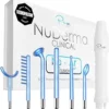 NuDerma Clinical Skin Therapy Wand - Portable Skin Therapy Machine w 6 Fusion Neon + Argon Wands – Anti Aging - Clarifying - Skin Tightening & Radiance - Wrinkle Reducing
