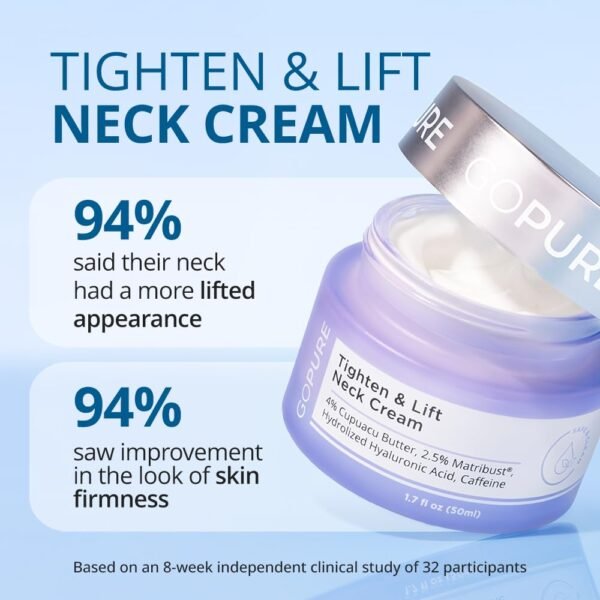 Version 1.0.0 goPure Tighten and Lift Neck Cream- Clinically Tested