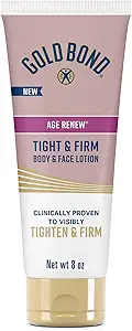61ZSd5TGcEL.__AC_SX300_SY300_QL70_FMwebp_ Gold Bond Age Renew Tight & Firm Body & Face Lotion with Proteins & Lipids, Skin Firming Lotion for Women & Men With Aging, Dry Skin, 8 oz.