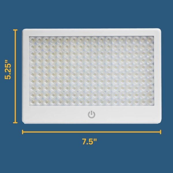61n8hPPPecL._AC_SL1500_ Alaska Northern Lights Aurora LightPad™ Mini - Premium 10,000-25,000 LUX Light Therapy Lamp, Boost Energy & Better Sleep, 180 LEDs, 3 Levels, 7 Yr Warranty, 120k Sold!, Lasts 20+ Yrs