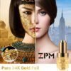 24K Gold Anti Aging Face Serum Moisturizer Enriched with Vitamin C Serum, Hyaluronic Acid, Vitamin E Cream for Day and Night Wrinkle Reduction, Re-Activate Skin Youth (1FL.OZ)