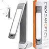 Circadian Optics Lumos 2.0 Light Therapy Lamp | As Seen On Shark Tank | 10,000 Lux Full Spectrum UV-Free Light | Boost Mood, Improve Sleep, Increase Energy & Enhance Focus (Glossy White)
