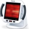 Beurer IL50 Infrared Heat Lamp Heated Red Light Therapy Lamp for Body, Face, Sinuses, & Skin - Effective Muscle Pain & Cold Relief Treatment by Improving Blood Circulation