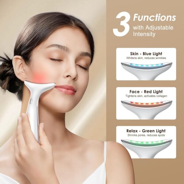 718JZzRFqKL._SL1500_ Facial and Neck Massager for Face, Neck & Eye - Skin Lifting & Firming - Wrinkle & Dark Circle Reducer - at Home Skin Care Face Sculpting Tool and Neck Massager