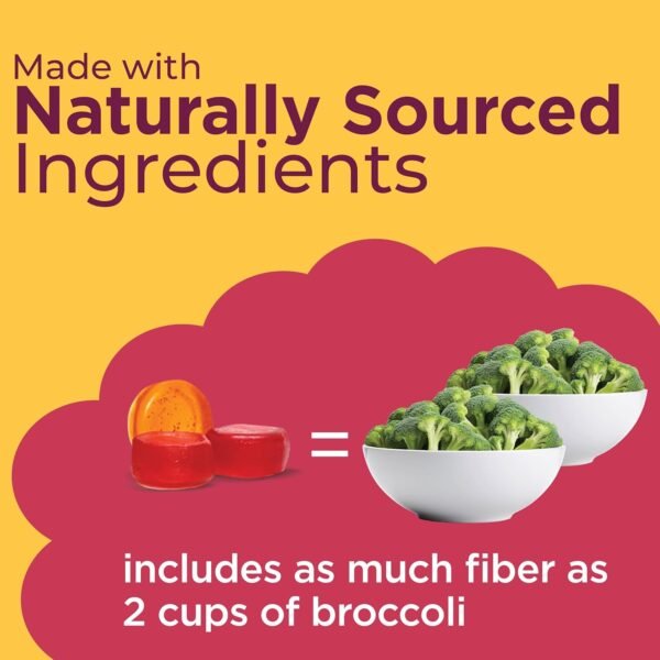 Country Farms Fiber Care Prebiotic Gummies, 6g of Fiber Per Serving, GLP-1 Booster, FOS from Beets, Digestive Health, Supports Regularity, Mixed Fruit Flavor, 120 Gummies, 40 Servings