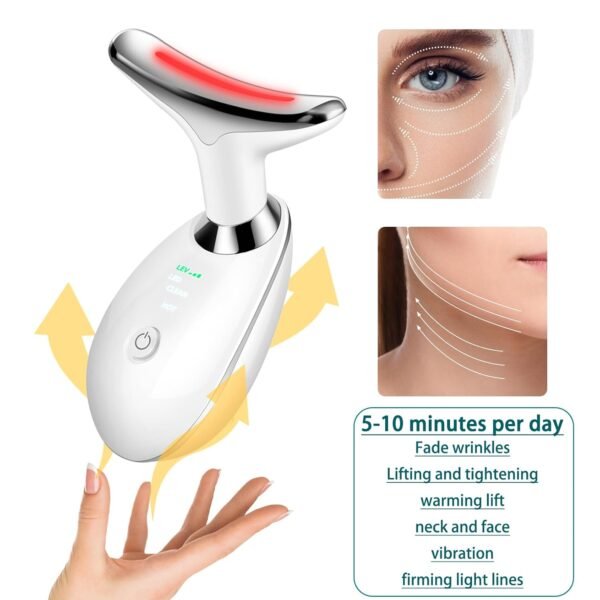 Neck and Face Tool for Woman, White