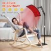 71Ex5eDzXJL._AC_SL1500_ Red Light Therapy for Face and Body, Red Infrared Light Therapy Lamp with Stand Led 660nm Red Light-Therapy& 850nm Infrared Light Device for Body