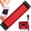 Red Light Therapy for Body, Infrared Light Therapy for Shoulder Waist Muscle Pain Relief, Upgraded 3 in 1 Led Beads, 660nm Red Light &850nm Near Infrared Light Therapy Belt Wrap Timer Remote Control