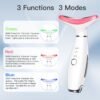 71RfnROboHL._SL1500_ 3-in-1 Beauty Massager for Face and Neck, Based on Triple Action LED, Thermal, and Vibration Technologies for Skin Care,Improve,Firm,Tightening and Smooth