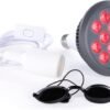 Hooga Red Light Therapy, 660nm 850nm, 12 Dual Chip LEDs, Portable and Targeted High Irradiance for Skin, Pain Relief, Anti-Aging, Muscle Recovery, Sleep - Power Cord & Base Included, HG24