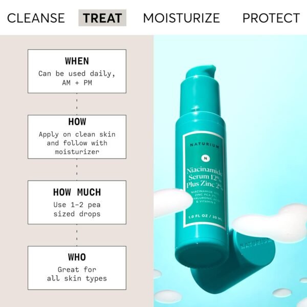 71bGjI1BnL._SL1500_ Naturium Niacinamide Face Serum 12% Plus Zinc 2%, Anti-Aging, Pore Minimizer & Dark Spot Corrector with Hyaluronic Acid & Vitamin E, Vegan & Cruelty-Free, 1 oz