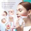 Neck Face Massager, Face Sculpting Tool, 3 Modes and Vibration for Facial Massager for Double - Chin Wrinkle,Daily Home Use