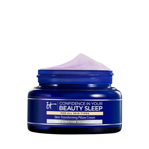 71gNu6O1WoL._SL1500_ IT Cosmetics Confidence in Your Beauty Sleep Night Cream - Visibly Improves Fine Lines, Wrinkles, Dryness, Dullness & Loss of Firmness - With Hyaluronic Acid