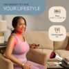 71iulcYOW2L._AC_SL1500_ LifePro InfraGlow NIR & Red Light Therapy Lamp, Infrared Red Light Bulb with 18 LEDs & Clip-On Design, at-Home Therapy for Body, Chronic Pain Relief, Skin Wellness & Recovery