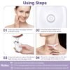 Neck Face Massager, Face Sculpting Tool, 3 Modes and Vibration for Facial Massager for Double - Chin Wrinkle,Daily Home Use