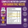 ProCare Health Bariatric Multivitamin with Iron 45mg (90 Easy to Swallow Capsules) - Post Op Bariatric Vitamins for Gastric Bypass Pills for Sleeve Patients, Sustain Recovery & Energy (3 Month Supply)