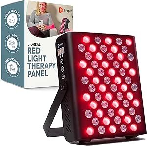 LifePro Red Light Therapy for Body, Face - Near Infrared Light Therapy Panel - Lessens Pain, Inflammation, Skin Health - 660nm and 850nm Red and Near Infrared LEDs to Improve Circulation
