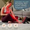 81RApIzsIpL._AC_SL1500_ LifePro Red Light Therapy for Body, Face - Near Infrared Light Therapy Panel - Lessens Pain, Inflammation, Skin Health - 660nm and 850nm Red and Near Infrared LEDs to Improve Circulation
