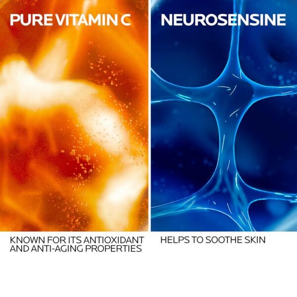 81bgB01yNIL._SL1500_ La Roche-Posay Pure 12% Vitamin C Serum For Face With Hyaluronic Acid & Salicylic Acid, Hydrating Face Serum, Boost Radiance & Reduce Wrinkles, 2 Formulas for Normal or Oily Skin Control