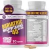 ProCare Health Bariatric Multivitamin with Iron 45mg (90 Easy to Swallow Capsules) - Post Op Bariatric Vitamins for Gastric Bypass Pills for Sleeve Patients, Sustain Recovery & Energy (3 Month Supply)