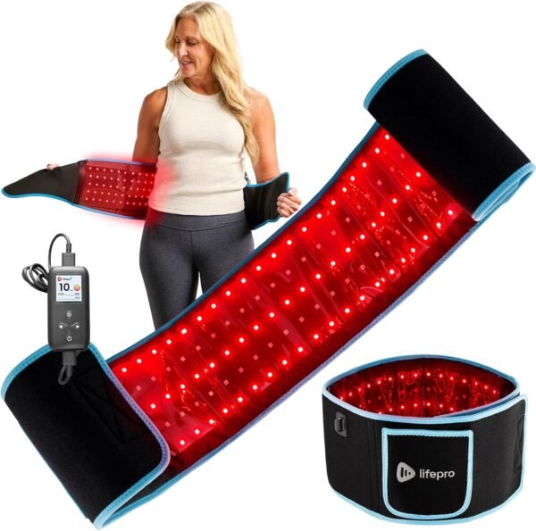 81fzkiZwx8L._AC_SL1500_ LifePro Red Light Therapy Belt Review Portable Infrared Heating Pad for Pain Relief